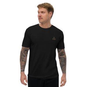 Camiseta de manga corta y cuello redondo