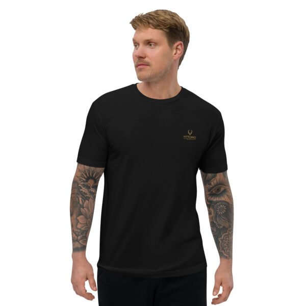 Camiseta de manga corta y cuello redondo
