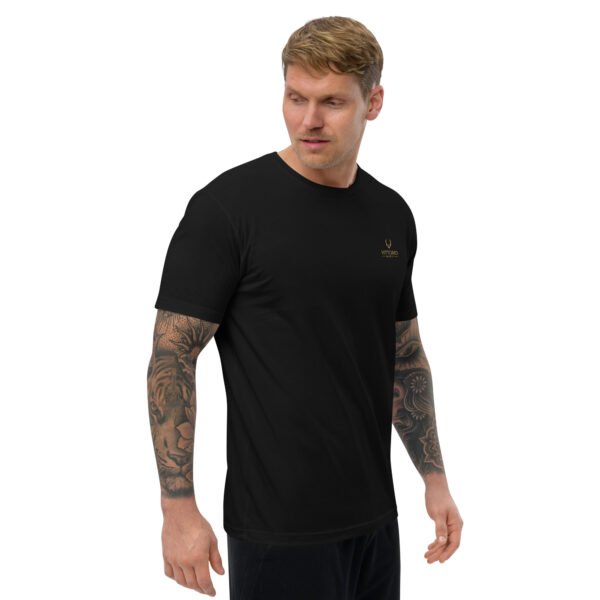 Camiseta de manga corta y cuello redondo