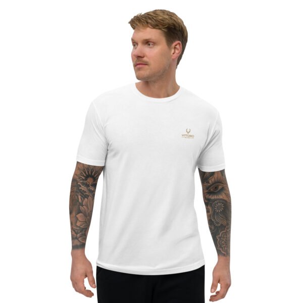Camiseta de manga corta y cuello redondo