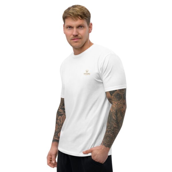 Camiseta de manga corta y cuello redondo