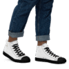Zapatillas de lona caña alta para hombre