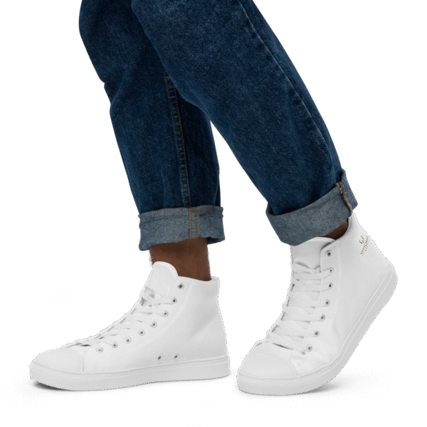 Zapatillas de lona caña alta para hombre