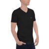 Camiseta de manga corta y cuello de pico