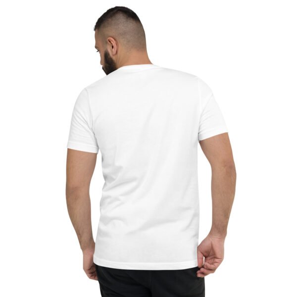 Camiseta de manga corta y cuello de pico