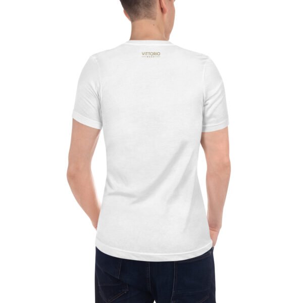 Camiseta de manga corta y cuello de pico