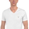 Camiseta de manga corta y cuello de pico